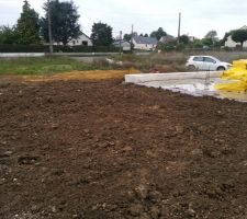 Remise en place d'une partie des terres