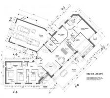 Plan définitif de la maison principale