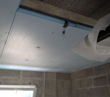 Isolation plafond garage