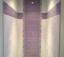 Douche à l'italienne