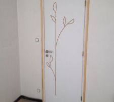 Porte chambre étage