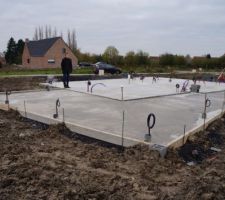 Terrasse avec réservations pour spots