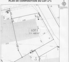 Plan de notre terrain n&deg;1