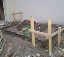 Terrassement du garage