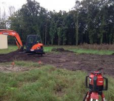 Le 6 novembre : ouverture de chantier c'est parti !!
