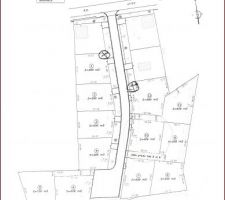 Plan du lotissement