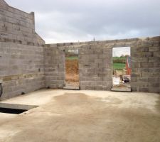 Étage côté rue avec 2chambres