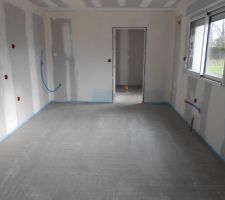 Chape de rez de chauss&eacute;e