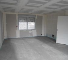 Chape de rez de chauss&eacute;e