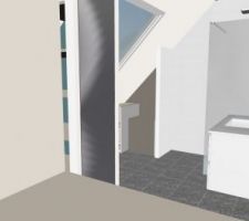 Salle de bain et dressing parental