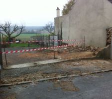 Voil&agrave; tout est pr&ecirc;t normalement le raccordement et le terrassement pour la semaine pro lol j'espere