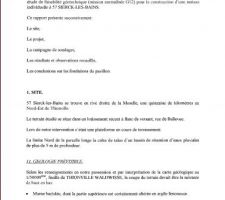 Rapport Etude de Sol