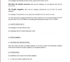 Rapport Etude de Sol