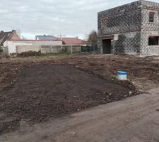 Accès chantier réalisé par la société Landru.