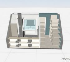 Salle de bain suite parentale