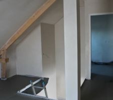 Chape ciment fibre de l\'étage