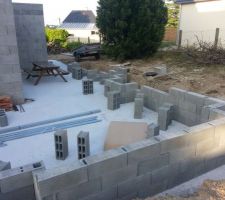 Muret de terasse
