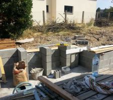 Muret terrasse