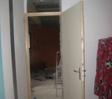 Ouverture entre les deux batiments