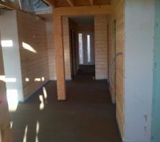 La chape est terminée