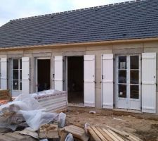 Pose fenêtre et volet