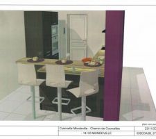 Future implantation de la cuisine