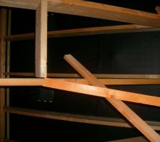 Combles avant toute isolation