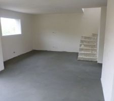 Chappe du rez coulée par dessus l\'infracâble.