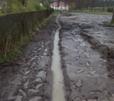 Chemin accès eau