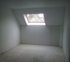 Le placo est posé