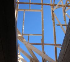 Velux de l'escalier vu de la tremie