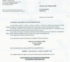 Avis favorable de la CODECOM