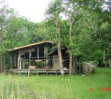 On a sign&eacute; ce matin pour le terrain, maintenant on va nettoyer