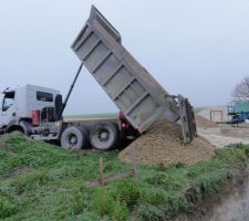 Livraison 20/40 (pour le drainage )