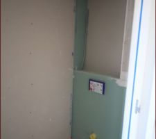 Toilettes à l'étage