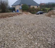 Accès chantier terminé