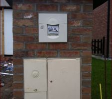 Coffre pour Elec/Gaz/Boîtes aux lettres