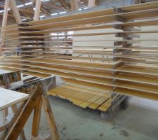 Peinture bois sous toiture