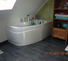 Salle de bains (travaux en cours)