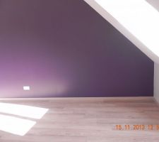 Chambre parentale (violet et plume de chez Tollens)