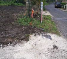 Poteau que la mairie ne veux pas dÃ©placer il est sur mon terrain