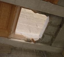 Photo de la r&eacute;alisation de la tr&eacute;mis de chemin&eacute;e n&deg;4