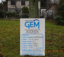 Permis affich&eacute;