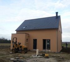 Après VRD, aménagement en cours, besoin de terre!