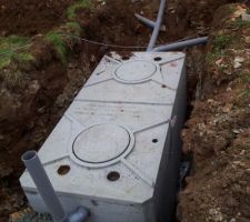 Fosse sceptique béton de 3000L