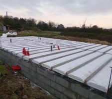 Il reste plus qu'&agrave; attendre le plombier avant de coul&eacute; la dalle