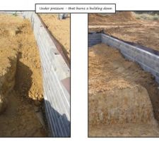 Dommages et mouvement de terrain - remblai