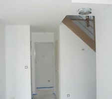 Sous couche et plafond dans le d&eacute;gagement