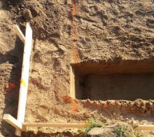 Fouilles en rigole
