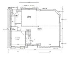 Plan du Rez De Chaussée